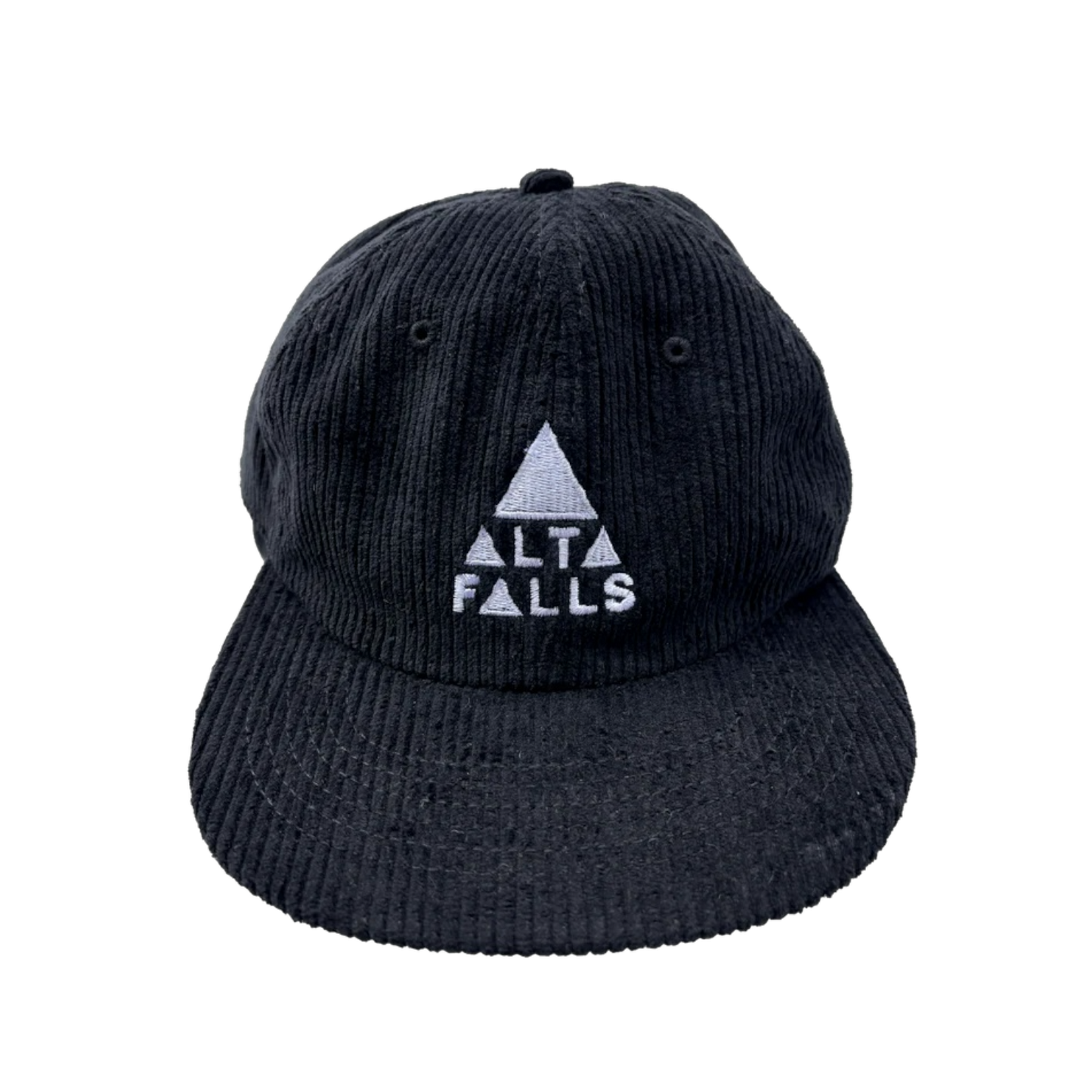 Black Corduroy Cap