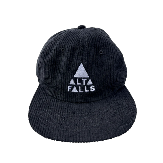 Black Corduroy Cap