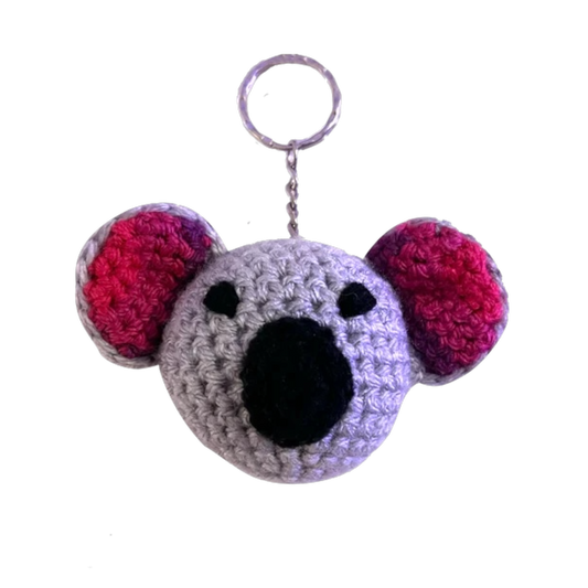 Handmade Crochet Alta Falls 'Dave The Koala' Keyring