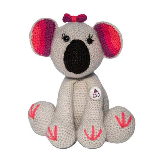 Handmade Crochet Alta Falls 'Matilda The Koala' (inc. AF badge)