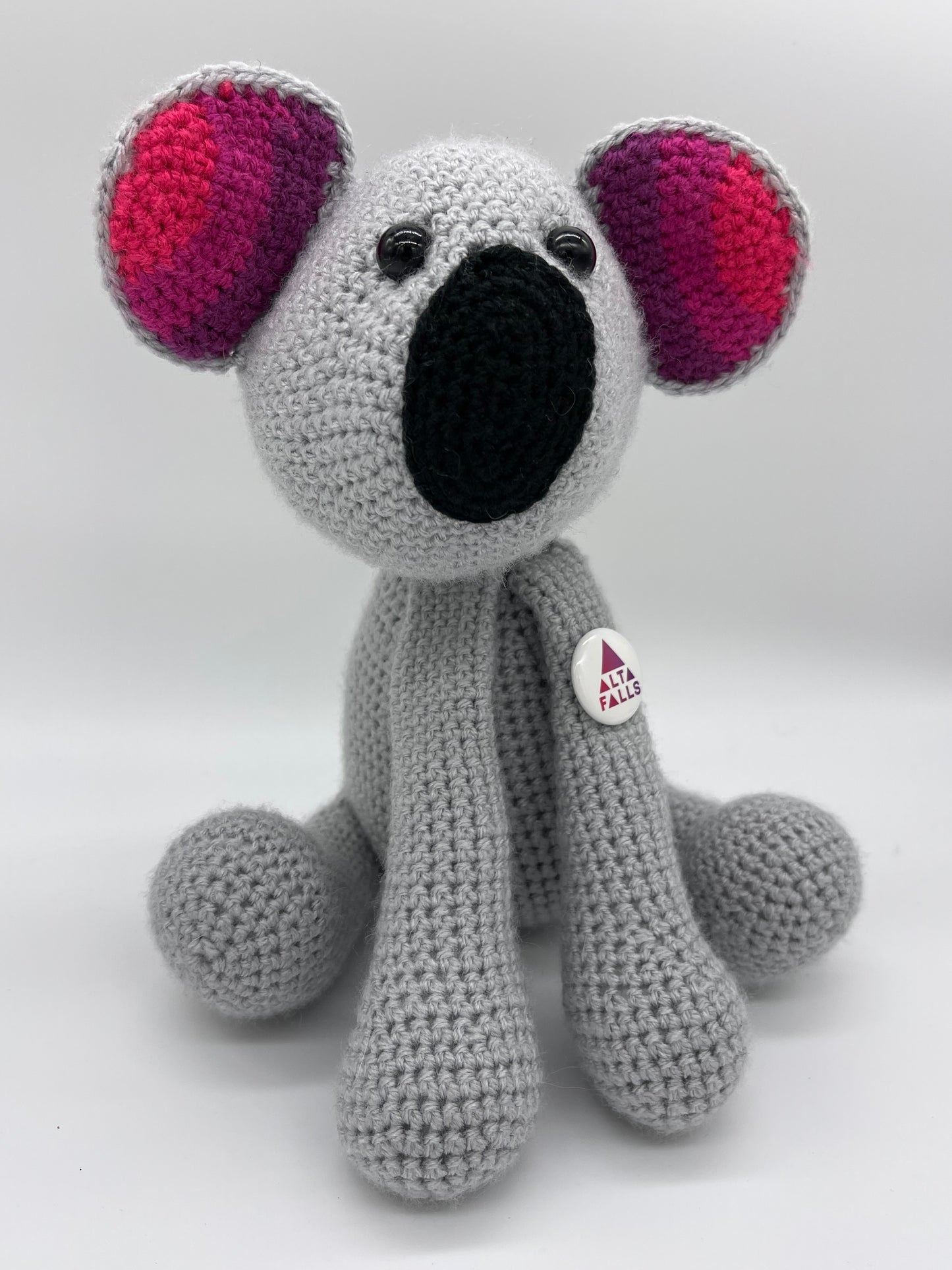 Handmade Crochet Alta Falls 'Dave The Koala' (inc. AF badge)
