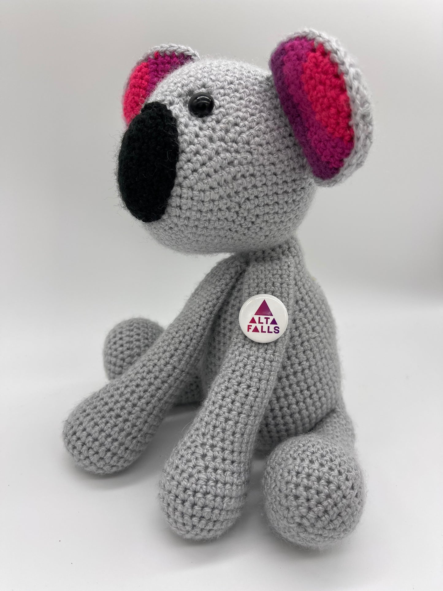 Handmade Crochet Alta Falls 'Dave The Koala' (inc. AF badge)
